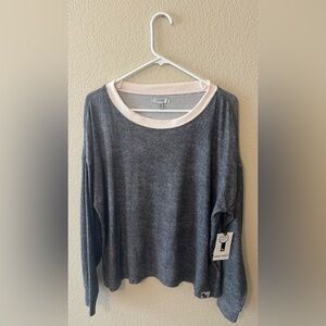 Nine West Sleep Shirt In Gray Size Medium NWT